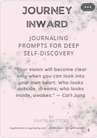 Digital Multi-Purpose Prompted Journal (167 Pages, 8 Chapters + Planner & Creative Inserts)