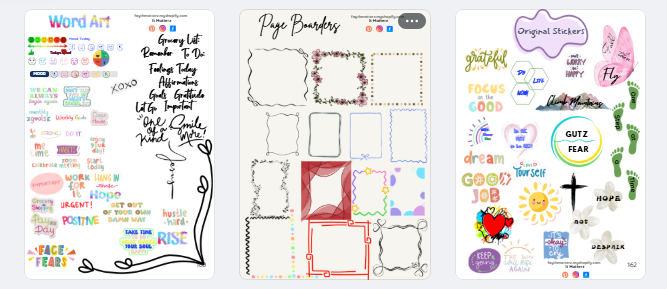 Digital Multi-Purpose Prompted Journal (167 Pages, 8 Chapters + Planner & Creative Inserts)